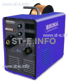 Сварочный полуавтомат инверторный одноблочный Brima  MIG-250 - st-e.info - Новочеркасск