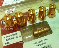 Сопло контактное для плазмотрона LC65/80/100 строжка арт. W03X0893-39A - st-e.info - Новочеркасск