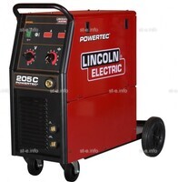 Полуавтомат Lincoln Electric Powertec 205C для сварки - st-e.info - Новочеркасск