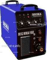 Сварочный полуавтомат инверторный одноблочный Brima MIG/MMA-160 - st-e.info - Новочеркасск