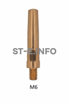 Наконечник М6*45*1,6 (для горелки qtb-500) Panasonic - st-e.info - Новочеркасск