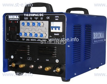 Универсальная установка аргонно-дуговой сварки BRIMA TIG 250 (380) ac/dc - st-e.info - Новочеркасск