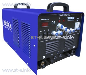Универсальная установка аргонно-дуговой сварки BRIMA TIG 250 (220) ac/dc - st-e.info - Новочеркасск