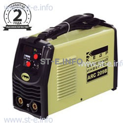 Сварочный инвертор ARC-209B, 220В - st-e.info - Новочеркасск