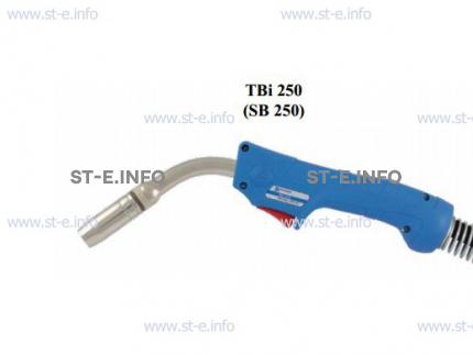 Горелка для полуавтоматической сварки TBi 250-blue-ESG, длина 4 метра - st-e.info - Новочеркасск