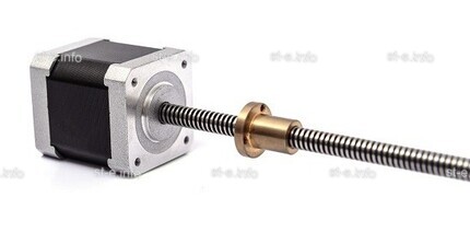Шаговый двигатель 42HSL48-1204JA08-E150 (Tr8*8) - st-e.info - Новочеркасск