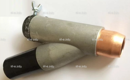 Токоподводный узел в сборе для сварочного трактора MZ-1000 - st-e.info - Новочеркасск