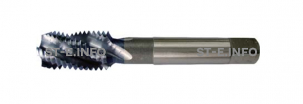 Метчик машинный М14*2 с винтовой канавкой DIN-376, сталь М35 - st-e.info - Новочеркасск