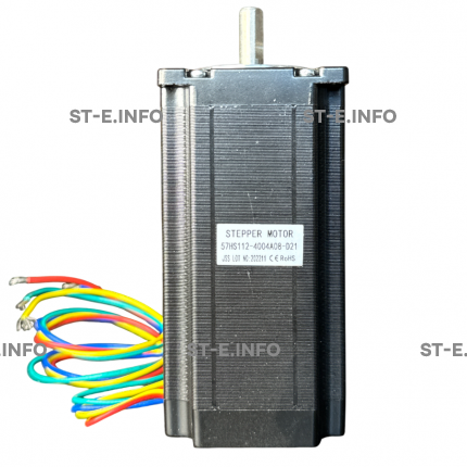 Двухфазный шаговый двигатель 57HS112-4004А08-D21 вал 8,0 мм - st-e.info - Новочеркасск