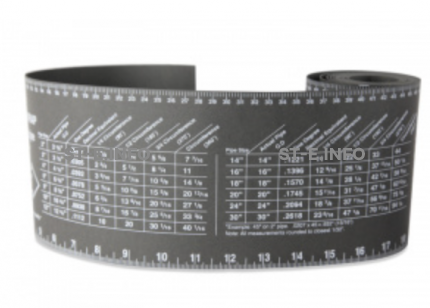 Лента для разметки труб 128mm*1830mm - st-e.info - Новочеркасск