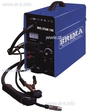 Сварочный полуавтомат инверторный одноблочный Brima MIGSTAR-190 - st-e.info - Новочеркасск