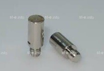 Электрод для плазмотрона ERGOCUT S25, ERGOCUT S25K, ERGOCUT S45 арт. PR0105 (короткий) - st-e.info - Новочеркасск